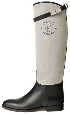 (Women) HERMES Jumping 'Black Grey' H231081Z-PN Buy (Women) HERMES Jumping 'Black Grey' H231081Z-PN