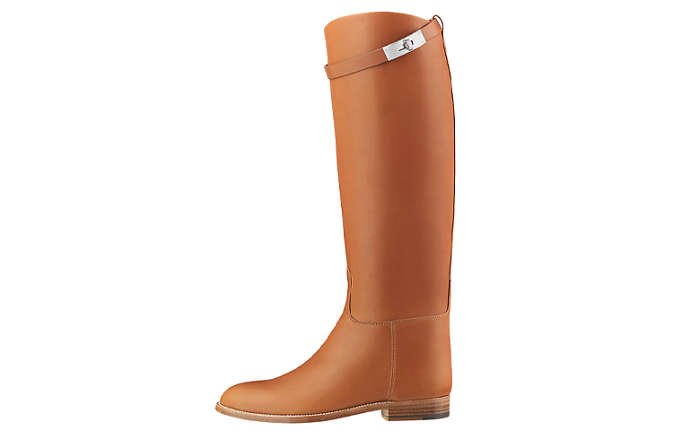 (Women) HERMES Jumping 'Brown Casual Warm High-Top' H202256Z-A3