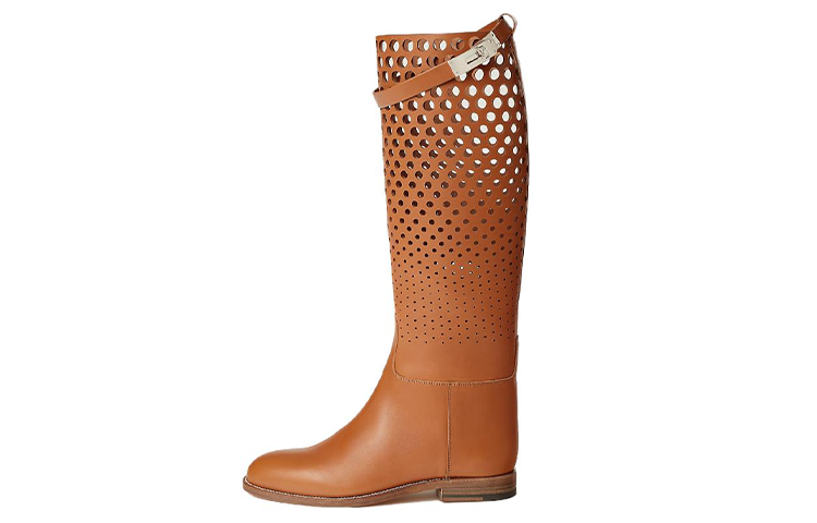 (Women) HERMES Jumping 'Brown Leather' H231241Z-A3