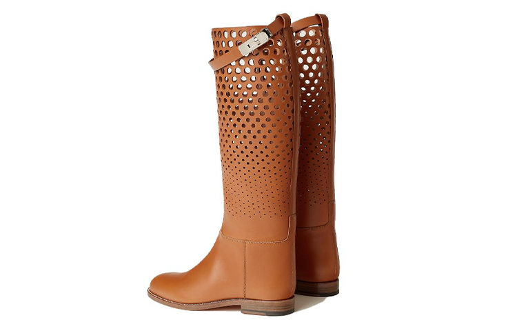 Lookbook (W) エルメス ジャンピング 茶色レザー H231241Z-A3