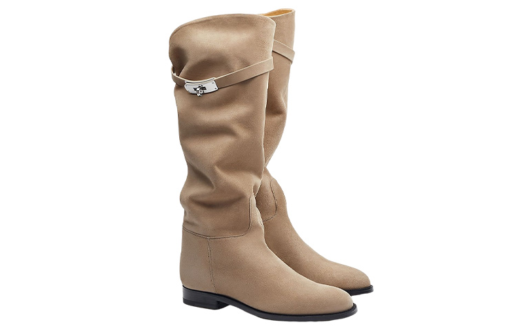 Order (W) HERMES But Kasut Jumping 'Beige' H221103Z-C9