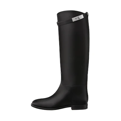 (W) HERMES Jumping Boots 'Black Asia Exclusive'