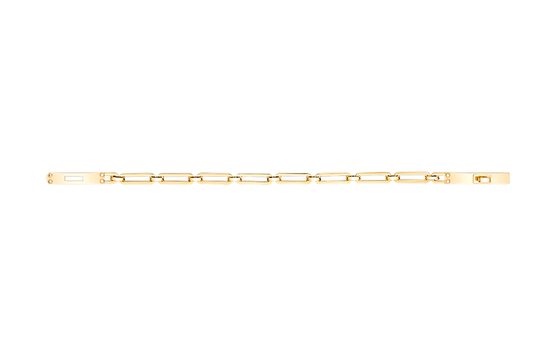 (Women) HERMES Kelly Chaine 18K Gold Bracelet  Gold Small Size. H218470B 00SH 圖 3