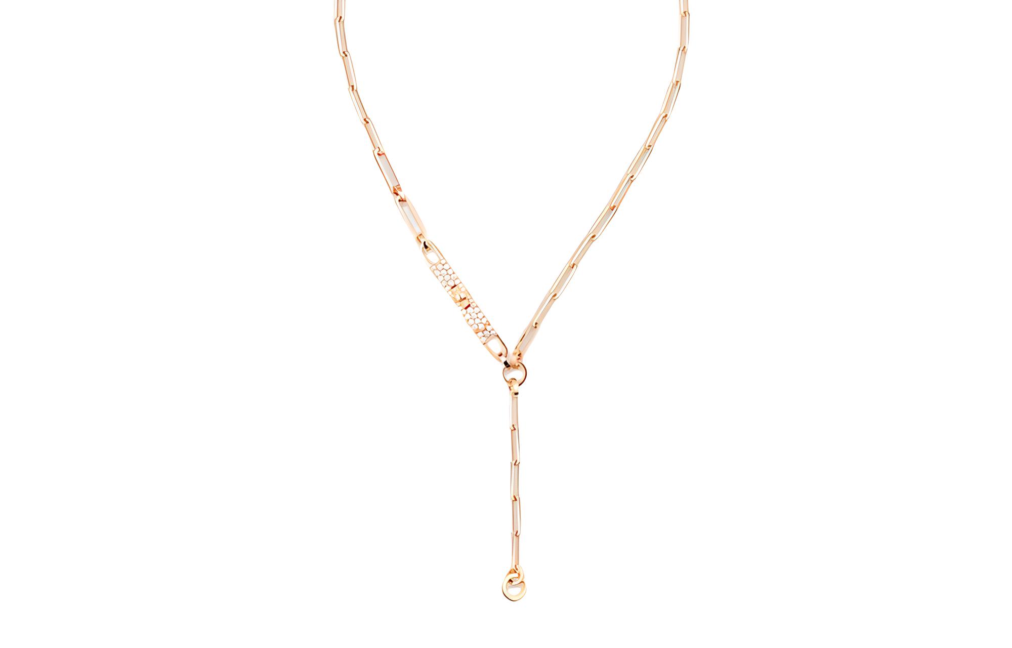 Buy (W) HERMES 凱莉鏈條小套索項鍊金色女性專用 H218277B-00