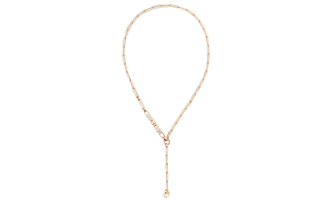 Lookbook (W) HERMES 凱莉鏈條小套索項鍊金色女性專用 H218277B-00