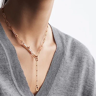 (W) HERMES 凱莉鏈條小套索項鍊金色女性專用 H218277B-00 Shop (W) HERMES 凱莉鏈條小套索項鍊金色女性專用 H218277B-00