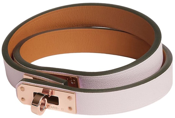 (W) HERMES Kelly Double Tour Gelang Kulit Lembu Wanita Merah Jambu H081182CD09T2 Order (W) HERMES Kelly Double Tour Gelang Kulit Lembu Wanita Merah Jambu H081182CD09T2