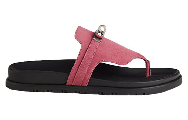 (W) HERMES Kelly Enpire Slide 'Rose Pink' 圖 2