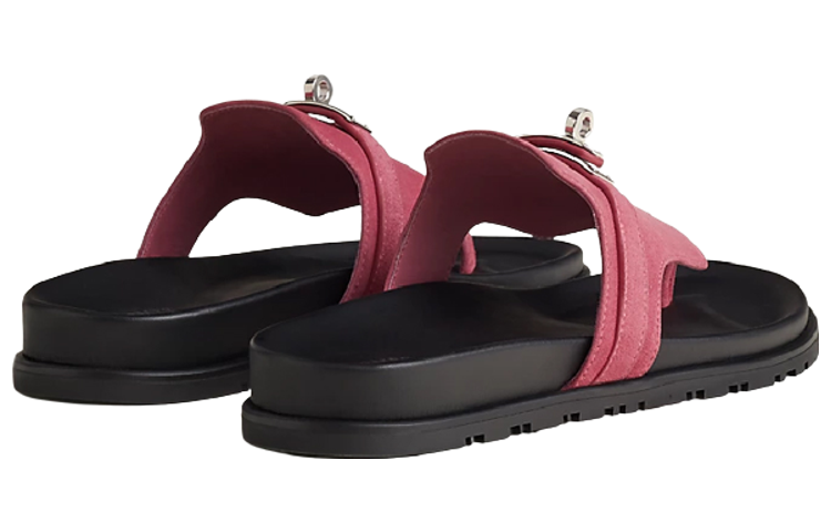 (W) HERMES Kelly Enpire Slide 'Rose Pink' 圖 5