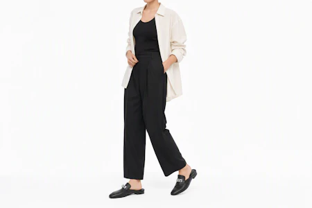 Order HERMES 愛馬仕 Kelly Oz 山羊皮拖鞋 女款 黑色