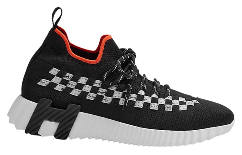 Order HERMES 愛馬仕 針織運動鞋 女款 黑白