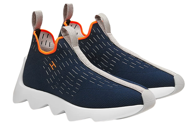 Lookbook (W) エルメス ニットスニーカー ブルー H221170Z-H1