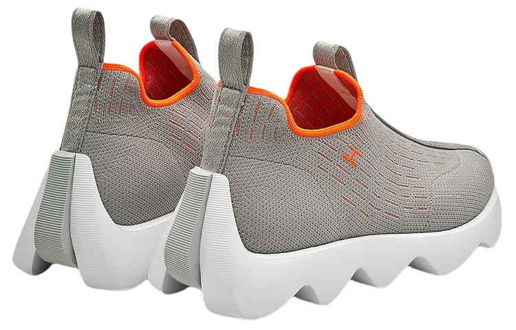 Shop (W) エルメス グレーニットスニーカー H221170Z-81