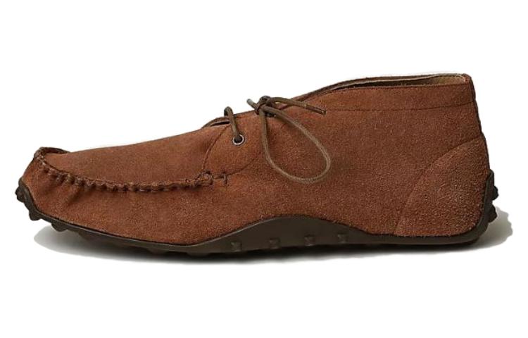 (Women) HERMES Lace-Up Round-Toe Ankle Boots 'Brown' H231305Z-54