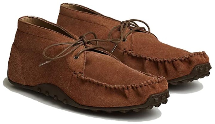 (Women) HERMES Lace-Up Round-Toe Ankle Boots 'Brown' H231305Z-54 Order (Women) HERMES Lace-Up Round-Toe Ankle Boots 'Brown' H231305Z-54