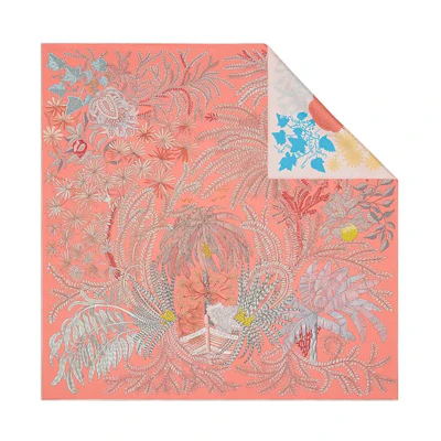 (Women) HERMES Le Jardin des Peintres Printed Silk Scarf for Women H903908S-01