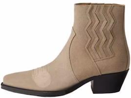 (Women) HERMES Leather Ankle Boot 'Beige Fashion' H231995Z-HBE (Women) HERMES Leather Ankle Boot 'Beige Fashion' H231995Z-HBE