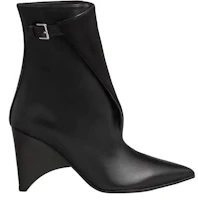 Order (W) HERMES Sepatu Boot Kulit Hitam 'Kenyamanan' H232008Z-02