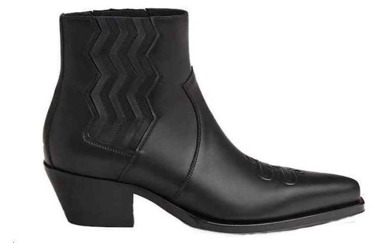 Order HERMES愛馬仕 皮革 時尚套腳 短靴 女款 黑色