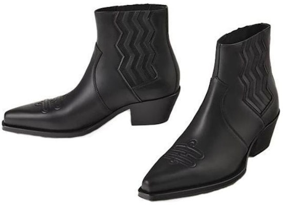 (Women) HERMES Leather Ankle Boot 'Black Fashion Slip-On' H231996Z-H02 Lookbook (Women) HERMES Leather Ankle Boot 'Black Fashion Slip-On' H231996Z-H02
