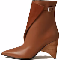 (Women) HERMES Leather Ankle Boot 'Brown Comfort' H232008Z-20 (Women) HERMES Leather Ankle Boot 'Brown Comfort' H232008Z-20