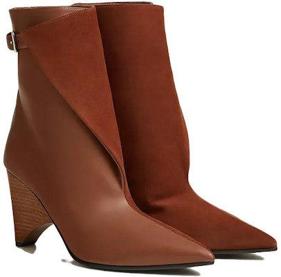 (W) HERMES Sepatu Bot Kulit Coklat 'Brown Comfort' H232008Z-20 Lookbook (W) HERMES Sepatu Bot Kulit Coklat 'Brown Comfort' H232008Z-20