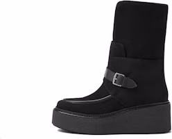 (Women) HERMES Leather Ankle Boot 'Comfortable Fashion 4cm Black' H232029Z-02 (Women) HERMES Leather Ankle Boot 'Comfortable Fashion 4cm Black' H232029Z-02