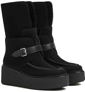 (W) Bota de Tobillo de Cuero HERMÈS 'Moda Cómoda 4cm Negro' H232029Z-02 Order (W) Bota de Tobillo de Cuero HERMÈS 'Moda Cómoda 4cm Negro' H232029Z-02