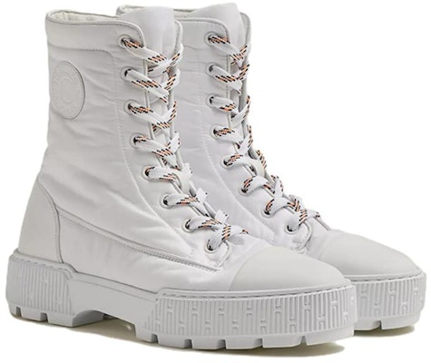 (W) エルメス レザーアンクルブーツ「ファッションストラップ ホワイト」 H222052Z-90 Order (W) エルメス レザーアンクルブーツ「ファッションストラップ ホワイト」 H222052Z-90