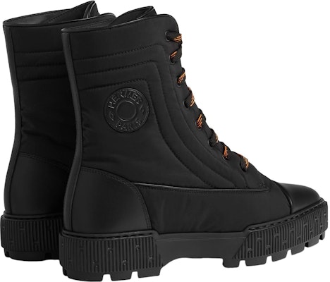 (Women) HERMES Leather Ankle Boot 'Simple Fashion Black' H232064Z-V02 Lookbook (Women) HERMES Leather Ankle Boot 'Simple Fashion Black' H232064Z-V02