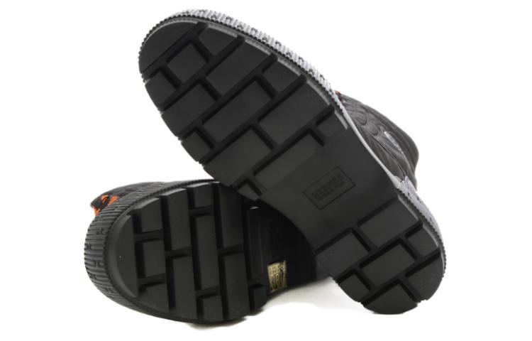 Shop (W) HERMES Sepatu Bot Kulit Hitam 'Simple Fashion' H232064Z-V02