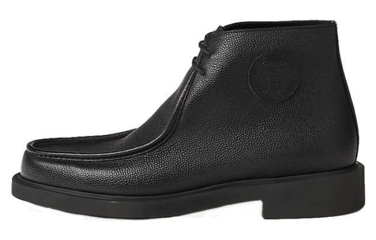 (Women) HERMES Leather Boot 'Black Fashion Trend' H232932Z-H01