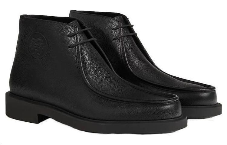 Shop (W) エルメス レザーブーツ 「ブラック・トレンド」 H232932Z-H01