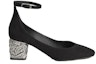 Order (Women) HERMES Leather Fashion 'Black Chunky Heel' H231212Z-02