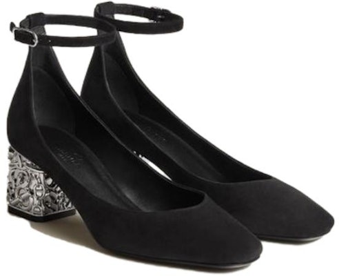 (Women) HERMES Leather Fashion 'Black Chunky Heel' H231212Z-02 Lookbook (Women) HERMES Leather Fashion 'Black Chunky Heel' H231212Z-02