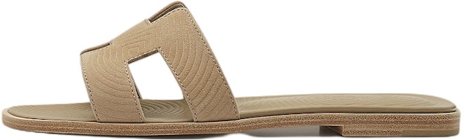 (Women) HERMES Leather Flat 'Milk Tea' H221108Z-C9 (Women) HERMES Leather Flat 'Milk Tea' H221108Z-C9