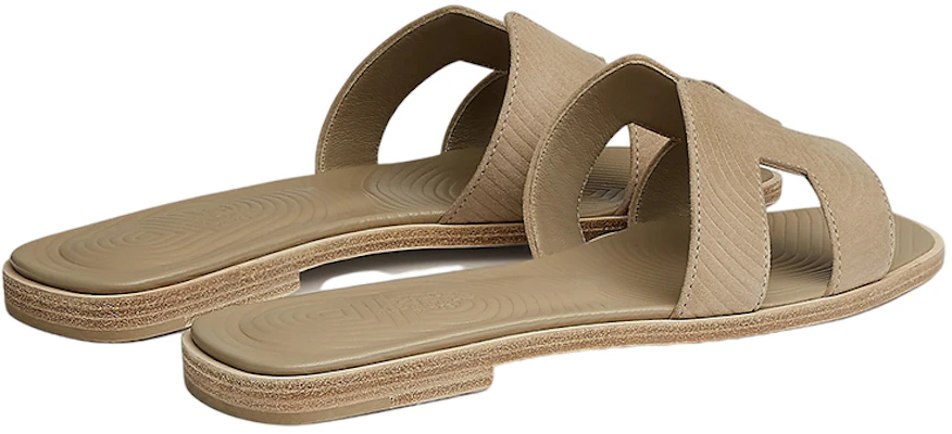 (Women) HERMES Leather Flat 'Milk Tea' H221108Z-C9 Shop (Women) HERMES Leather Flat 'Milk Tea' H221108Z-C9