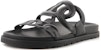 (W) Sandal Kulit Rata HERMES 'Fesyen Hitam' H221146Z-02