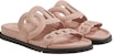 (W) Sandal Rata Kulit HERMES 'Fesyen Merah Jambu' H222301Z-R0