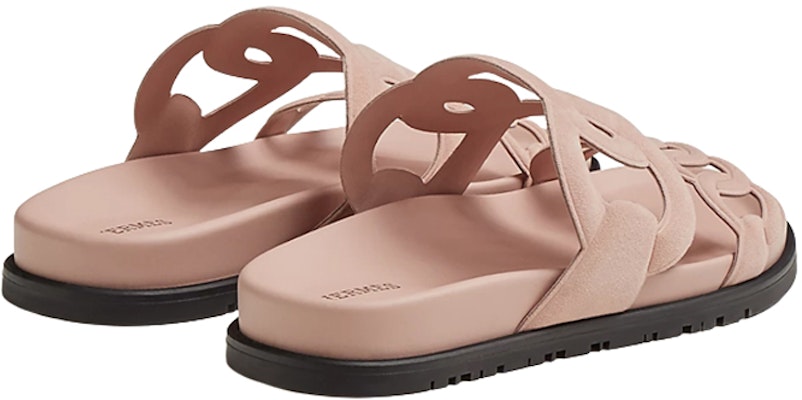 (Women) HERMES Leather Flat Sandals 'Pink Fashion' H222301Z-R0 Shop (Women) HERMES Leather Flat Sandals 'Pink Fashion' H222301Z-R0