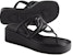 (W) Sandal Platform Kulit H-Strap HERMES 'Hitam' H231083Z-02