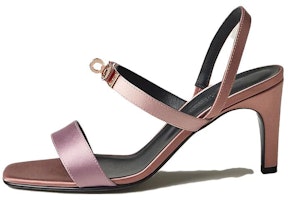 (Women) HERMES Leather High-Heel Peep-Toe Sandal 'Red' H232133Z-9J370 (Women) HERMES Leather High-Heel Peep-Toe Sandal 'Red' H232133Z-9J370