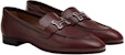 (W) HERMES Kasut Loafers Kulit 'Coklat Fesyen' H222066Z-Z6