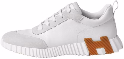 (Women) HERMES Leather Low-Top 'Grey White' H221176Z-91 (Women) HERMES Leather Low-Top 'Grey White' H221176Z-91