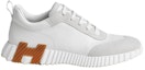 Order (W) HERMES Kulit Low-Top 'Kelabu Putih' H221176Z-91