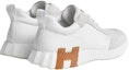 Shop (W) HERMES Kulit Low-Top 'Kelabu Putih' H221176Z-91