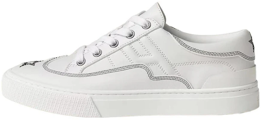 (Women) HERMES Leather Low-Top 'Versatile Fashion White' H232179Z-90 Buy (Women) HERMES Leather Low-Top 'Versatile Fashion White' H232179Z-90