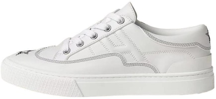 (Women) HERMES Leather Low-Top 'Versatile Fashion White' H232179Z-90 (Women) HERMES Leather Low-Top 'Versatile Fashion White' H232179Z-90