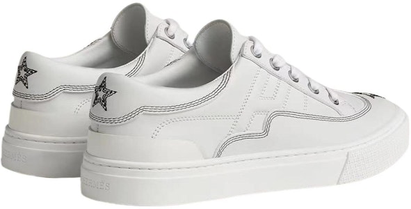 HERMES愛馬仕 皮革 百搭時尚 低幫 板鞋 女款 白色 Shop HERMES愛馬仕 皮革 百搭時尚 低幫 板鞋 女款 白色