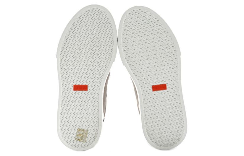 Purchase (Women) HERMES Leather Low-Top Lace-Up 'Grey' H212256Z-B3